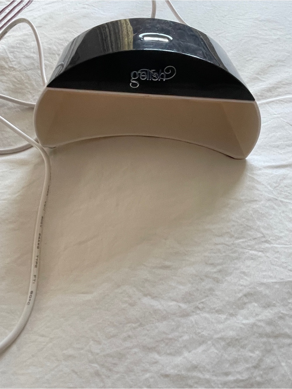White and Gray LED Gelish Nail Lamp